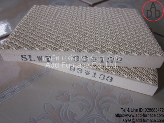 SLWT 93x132x13mm honeycomb ceramic 6